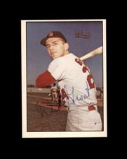 Dick Groat Hand Signed 1978 TCMA 60's St.Louis Cardinals Autograph
