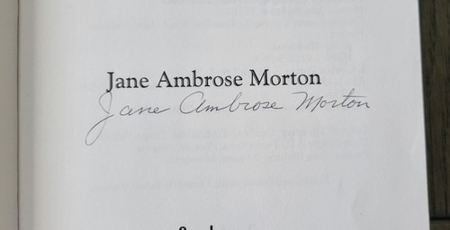 JANE AMBROSE MORTON Signed Book COWBOY POETRY 2004 Cowboy Miner Hardcover - Picture 11 of 13