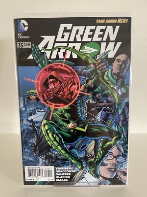 Green Arrow The New 52 #35 DC Comics US Heft Top Zustand bagged and Boarded