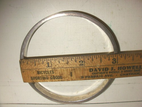 Rare vintage Vass Ludacer sterling silver bangle bracelet The Way Cookie Crumble - 第 5/8 張圖片