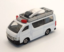 Takara Tomy Tomica No.113 Toyota HIACE 2018 Toy Car Satellite Communication Car