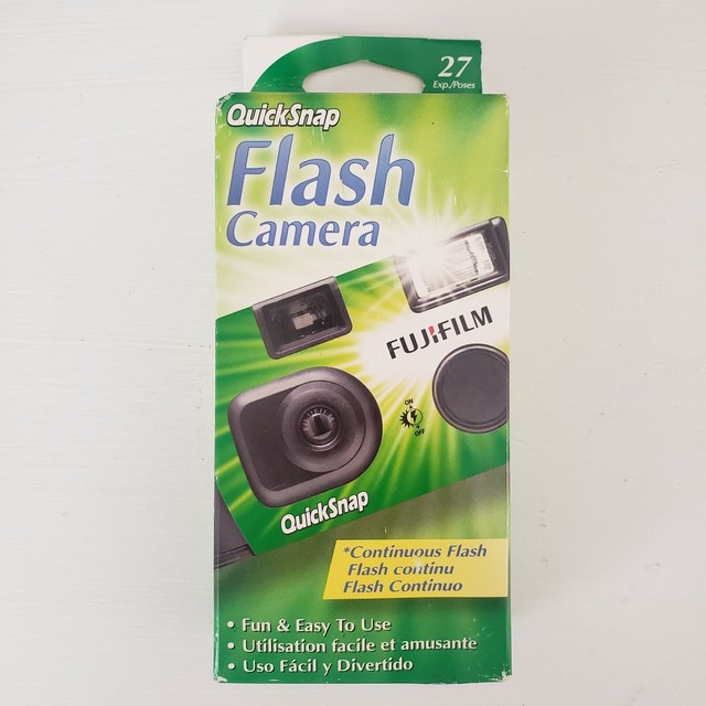 Fujifilm Quicksnap Flash 400 Single Use Disposable Camera