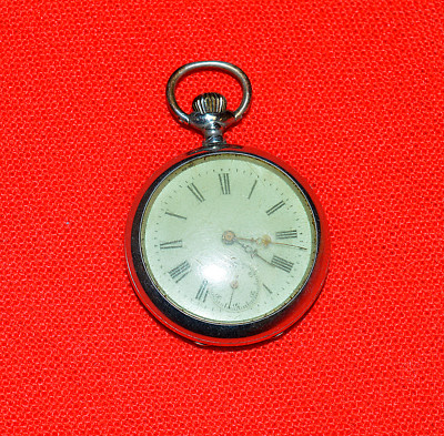 GREAT ANTIKE ARCHIMEDE PATENT POCKET WATCH 