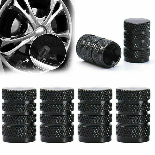 4pcs Aluminium Car Wheel Tyre Valve Stems Air Dust Cover Screw Cap Accessories - Picture 7 of 12