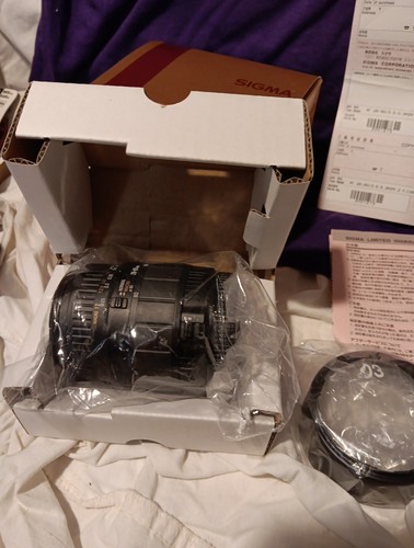 Sigma 28-80mm f/3.5-5.6 Minizoom aspherical Macro Lens Canon AF 55 Filter VG - Picture 12 of 12
