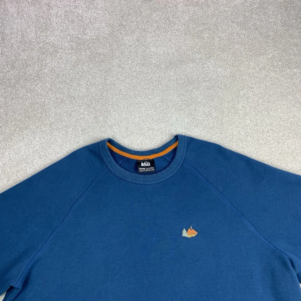Sudadera Rei Co-op Out There UFO Crew para Hombres XXL Azul Exterior Naturaleza Vellón Foto 4 de 4