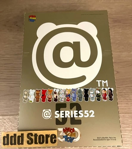 Medicom Toy series 52 bearbrick Be@rbrick 1 BOX case  (24pcs) pre order
