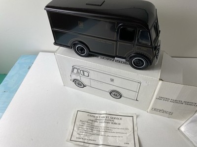 UPS delivery Van 1:28 scale-in OVP-with certificate