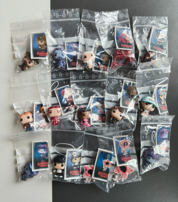   Stranger Things Kinder Joy Figuren + BPZ &Seil -Kombiversand Einzelauswahl  