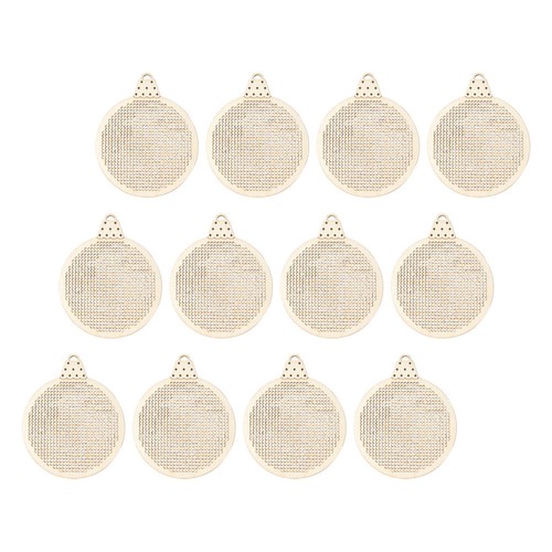 12 sztuk Zrób to sam Haft krzyżowy Chip Wisiorek Płyta krzyżowa Ręcznie robiona - Zdjęcie 8 z 17