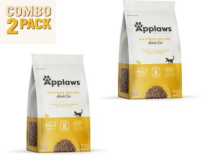 Applaws Adult Grain Free Dry Cat Food Limited Ingredient Chicken, 11Lb x 2 Pack