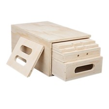 Photography Apple Box Set of 5, Studio Apple Box with Magnetic Lid