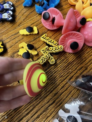 Shoe Charms Jibbitz 6 pc For Crocks NEW
