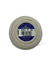 DMC Filo Uncinetto Cordonet Special Ecrù Articolo 151 N 60° Gomitolo 20 Grammi 1