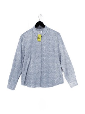 Antoni & Alison Women's Shirt L Blue 100% Cotton Basic