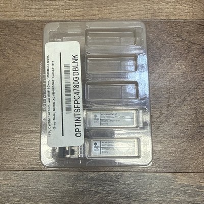 Lot of 2 Integra Optics XCVR-080D47-IO 80KM Ciena SFP
