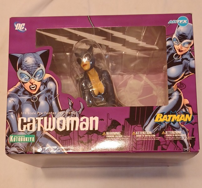 k*様 artfx コトブキヤ　バットマン&キャットウーマン　フィギュア Kotobukiya Catwoman ARTFX 1/6 Scale Pre-Painted PVC Figure Batman