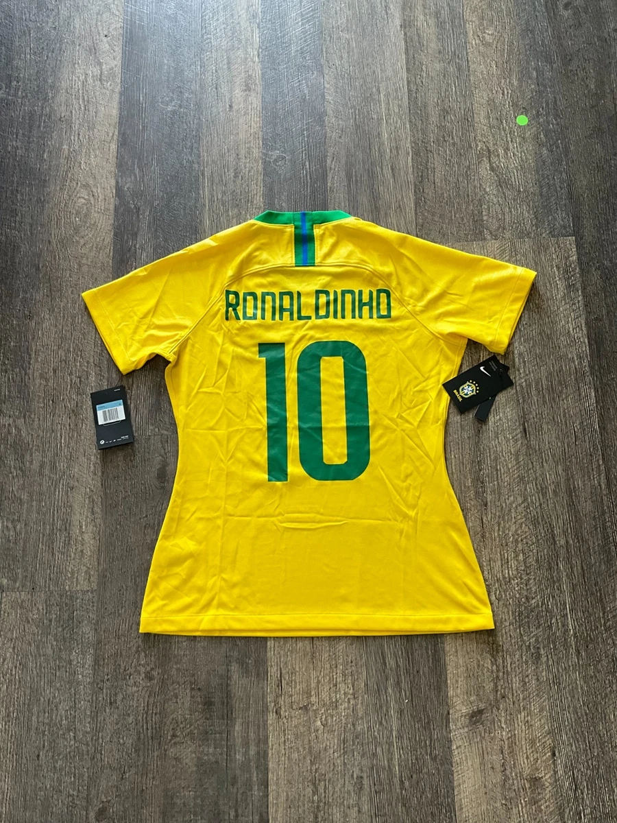 Nike Ronaldinho Brazil National Team Soccer Fan Apparel