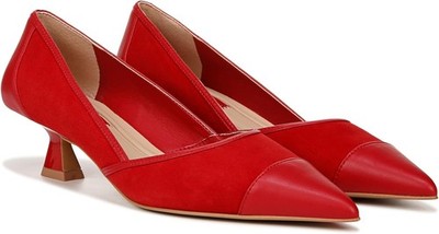 Franco Sarto Womens Darcy Pointed Toe Kitten Heel Pumps NW/OB