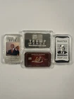 🔥🇺🇸PRESIDENT TRUMP BARS🇺🇸🔥 4 Troy Ounces 🔥 🔥HOT🔥HOT🔥HOT🔥