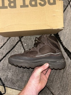 Size 9.5 - Adidas Yeezy Desert Boot Oil | eBay