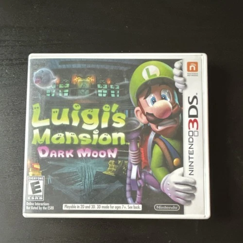 New ListingLuigi's Mansion: Dark Moon Nintendo 3DS Game Multiplayer Manual Original Case