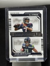 2023 Panini Contenders - Round Numbers C.J. Stroud, Jaxon Smith-Njigba #4 (RC)
