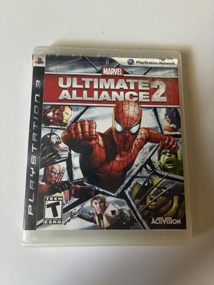 Marvel: Ultimate Alliance 2 - PlayStation 3, 2009 | Disc Only | Tested | Works