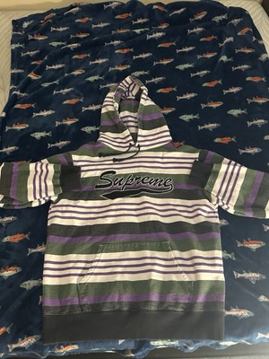 supreme striped hoodie | eBay