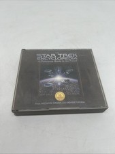 The Star Trek Encyclopedia: A Reference Guide To The Future 4 CD-ROM set 1997 