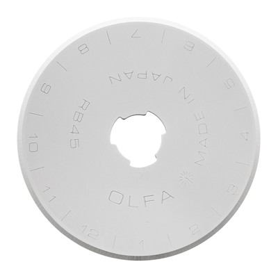 45mm Rotary Cutter Replacement Blades, 5 Blades (RB45-5) - Tungsten Steel Cir...