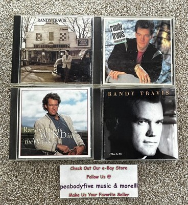RANDY TRAVIS - 4 CD Lot - Storms Of Life, Always Forever, Wind Wire, This Is Me