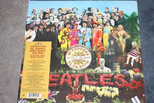 THE BEATLES SEALED 2017 Album SGT PEPPERS 50th Anniversary DELUXE 2Lp Vinyl New