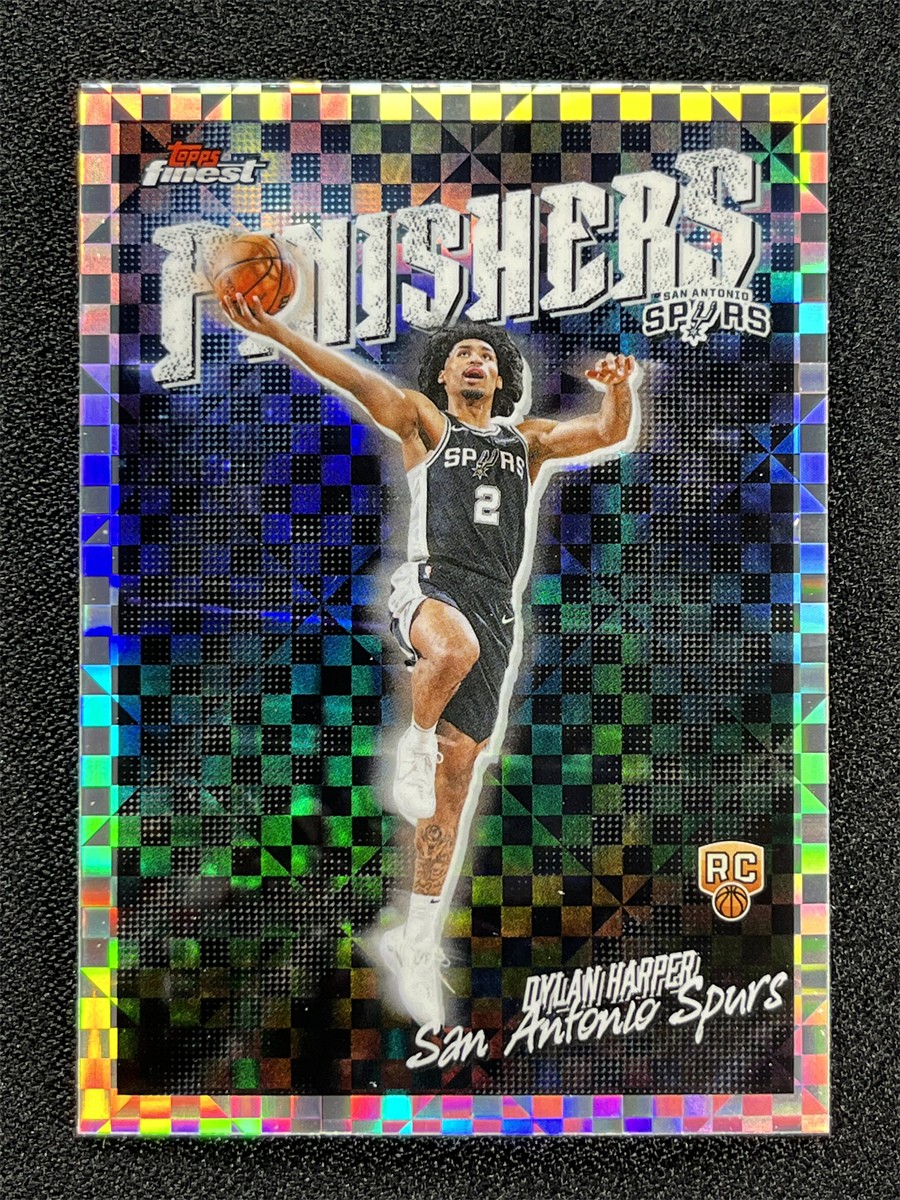 2025-26 Topps Finest Dylan Harper #FI-9 X-Fractor Refractor Finishers RC Rookie