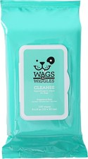 Wags & Wiggles Hypoallergenic Dog Wipes Fragrance-Free Sensitive Skin Care
