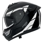 Nolan N60-6 Classic Urban Sincrono Black White Metal Grey