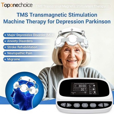 Magnetic Care Device Relieves Anxiety Brain Fatigue 8 Frequencies for Home Use