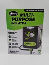 Slime Multi Purpose Inflator 12v Air Compressor Pump Car Tire Bike Raft 40034