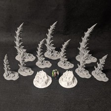 Alien Spikes & Spores (Style B) - 11 Piece - Small Bundle  - Scenery Terrain