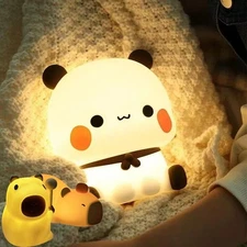 Panda Light LED Night Lamp Bear Bubu Dudu Cute Kawaii and Nightlight Cartoon