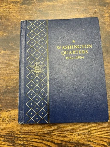 WHITMAN COIN ALBUM #9418 WASHINGTON QUARTERS 1932-1964