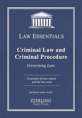 Sterlin Test Prep (u. a.) | Criminal Law and Criminal Procedure, Law Essentials