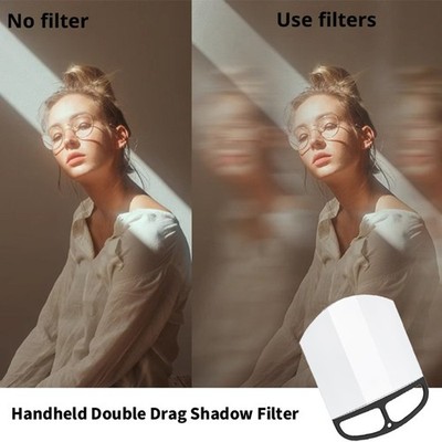 Spread Streak Prism Filter Create Motion Blur Ghosting Effects for DSLR Lens