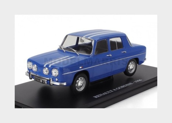 Edicola MX5ALA0054 Renault R8 Gordini 1966 Mit Vitrine Blau-image