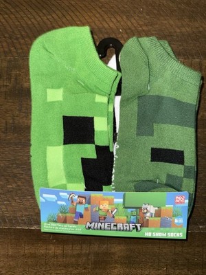 Minecraft Socks Size 4-10