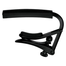 Shubb Capo Noir Series 12 String Guitar Capo Black Chrome
