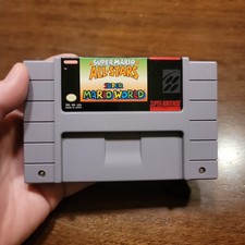 Super Mario All-Stars + Super Mario World (Super Nintendo) Tested - Authentic -