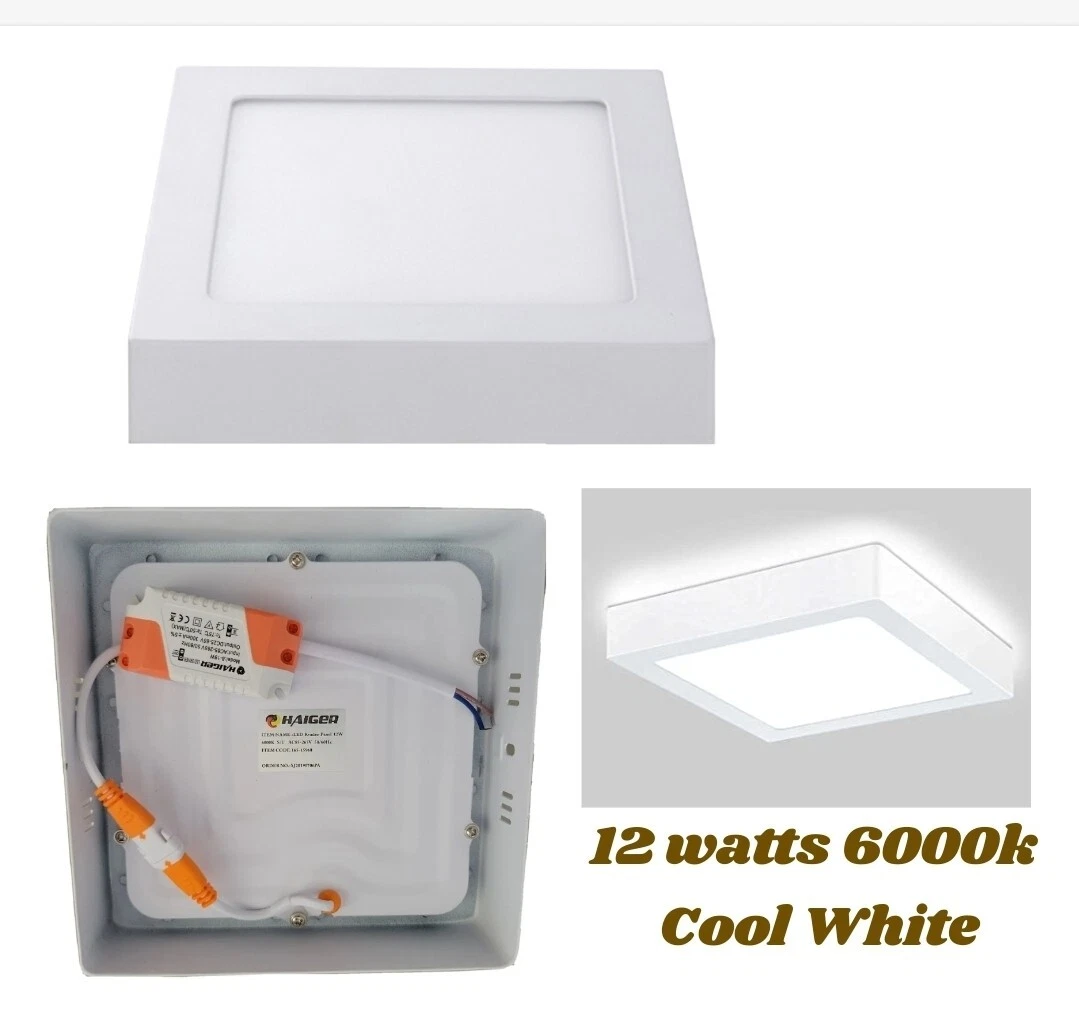 12w led on sale panel light square