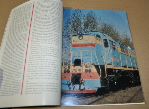 1977 Locomotive Book Russian Railway Transport Soviet USSR Brochure Prospekt - Picture 3 of 11