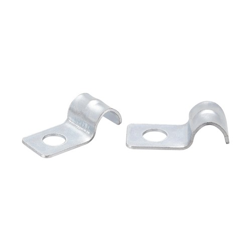 EMT One Hole Strap Pipe Strap Zinc-Plated Steel Reinforced Rib 50PCS